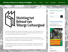 Tablet Screenshot of historietilburg.nl